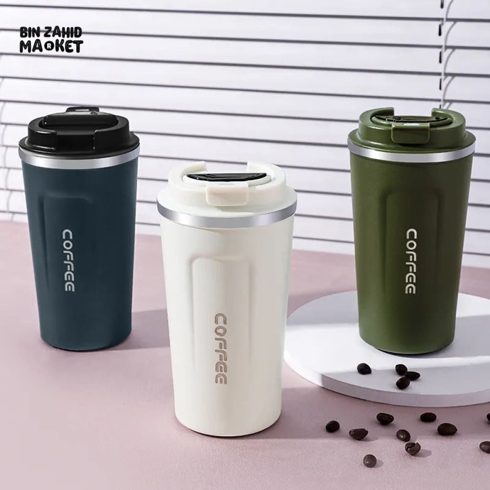 COFFEE CUP WITH TEMPERATURE DISPLAY