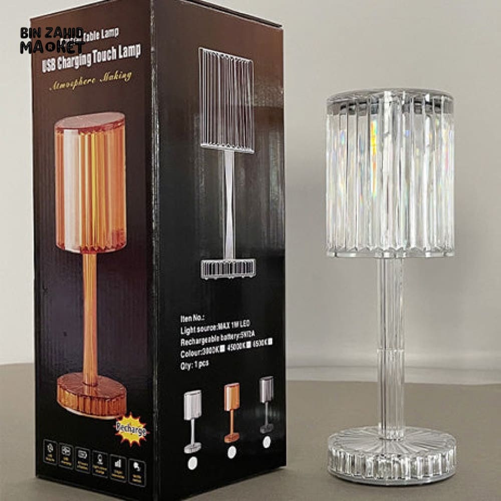 COLOR CHANGING CRYSTAL LAMP