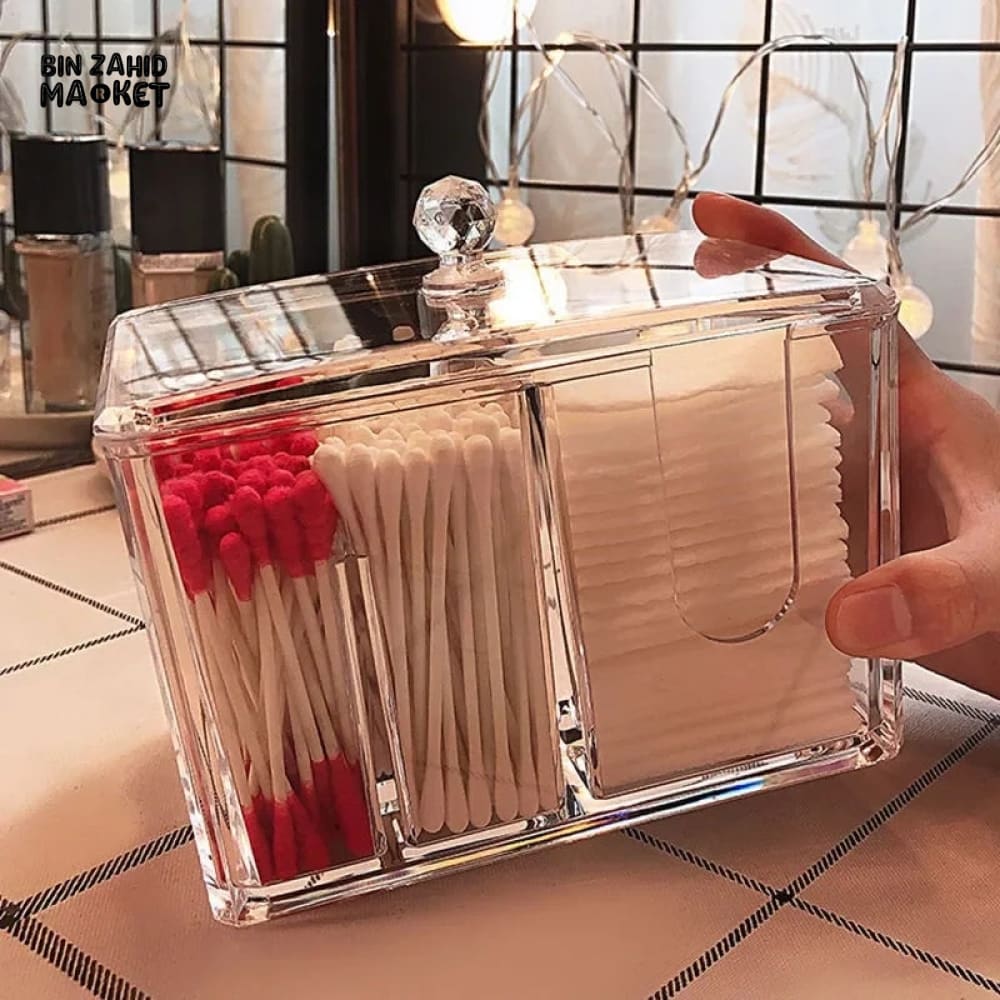 COSMETIC & COTTON SWAB HOLDER