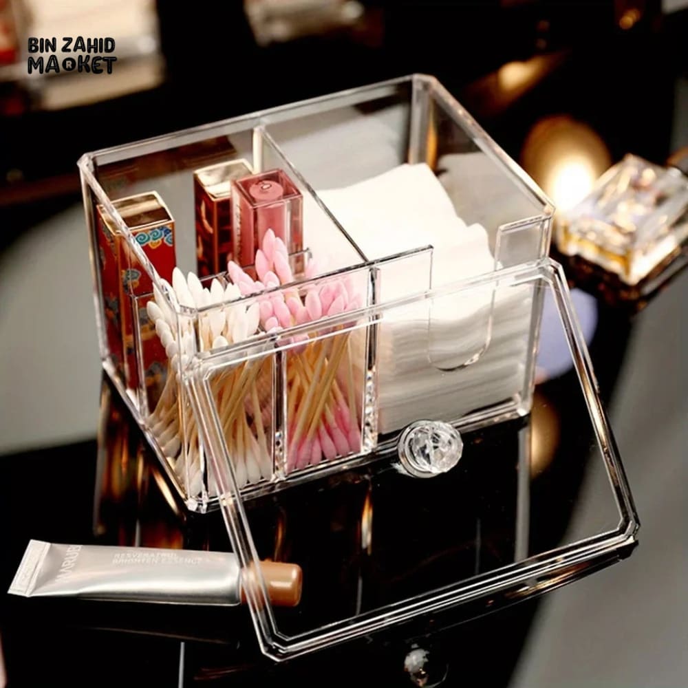 COSMETIC & COTTON SWAB HOLDER