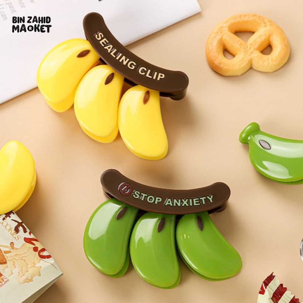 CREATIVE BANANA MAGNETIC FOOD SEALING CLIP