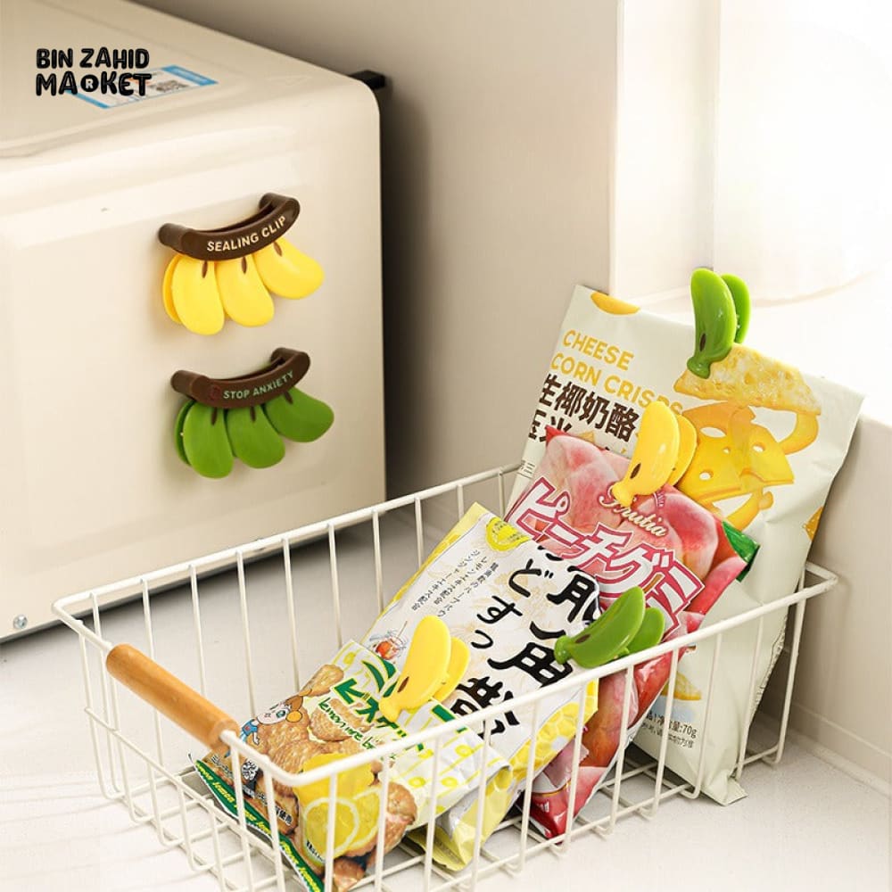 CREATIVE BANANA MAGNETIC FOOD SEALING CLIP