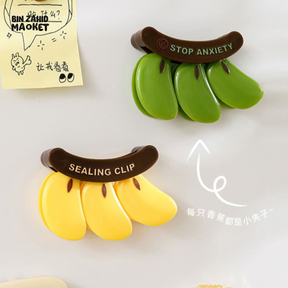CREATIVE BANANA MAGNETIC FOOD SEALING CLIP