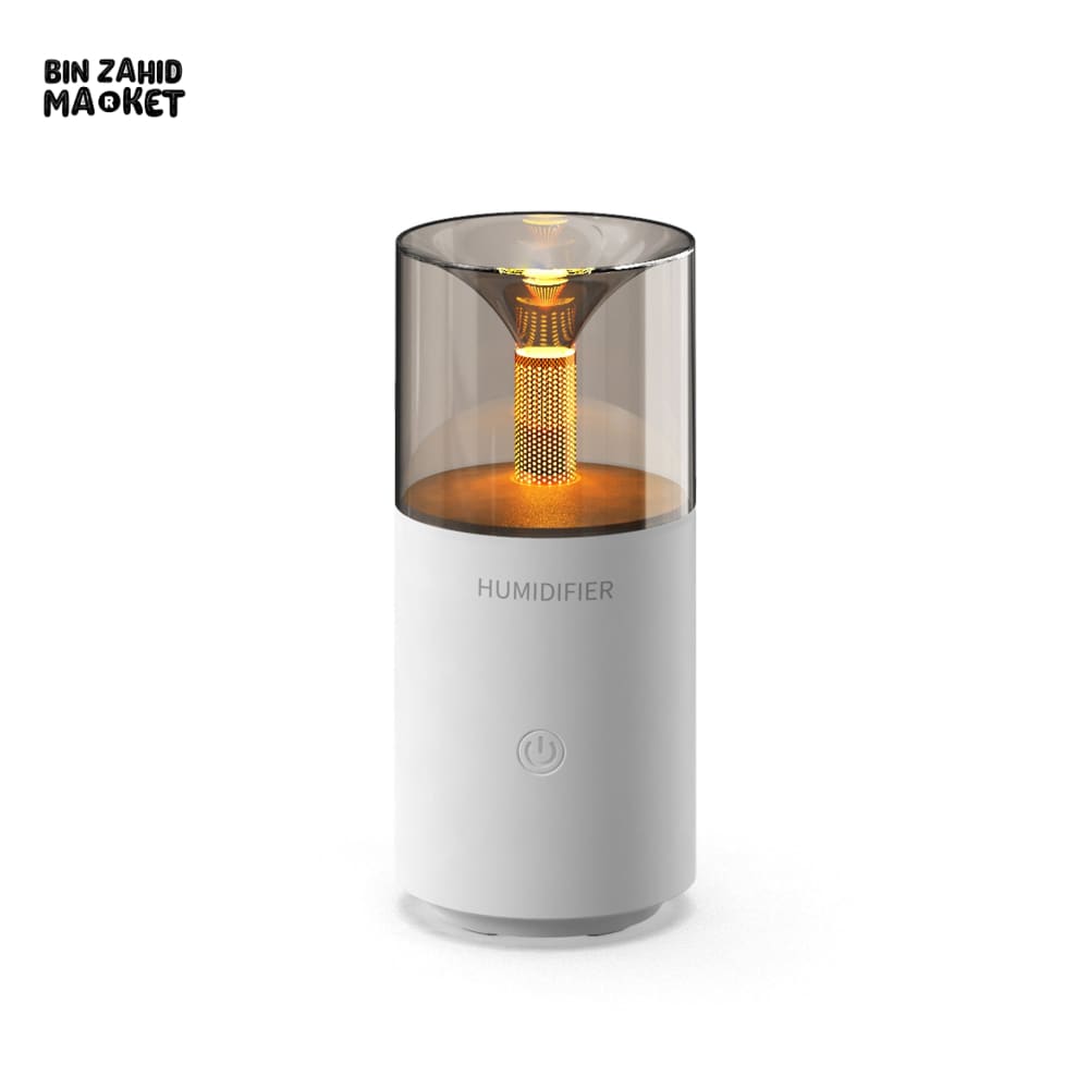 CREATIVE CANDLE LIGHT AROMATHERAPY DIFFUSER – TYPE-C USB ULTRASONIC COOL MIST HUMIDIFIER