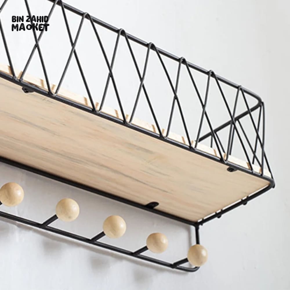 CRISS-CROSS WALL UTILITY SHELF