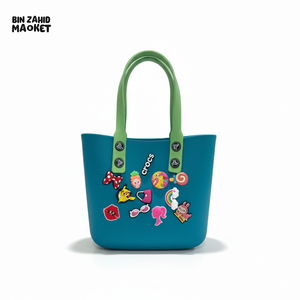 CROCS VITANGE TOTE HAND BAG EXCLUSIVE - GREEN