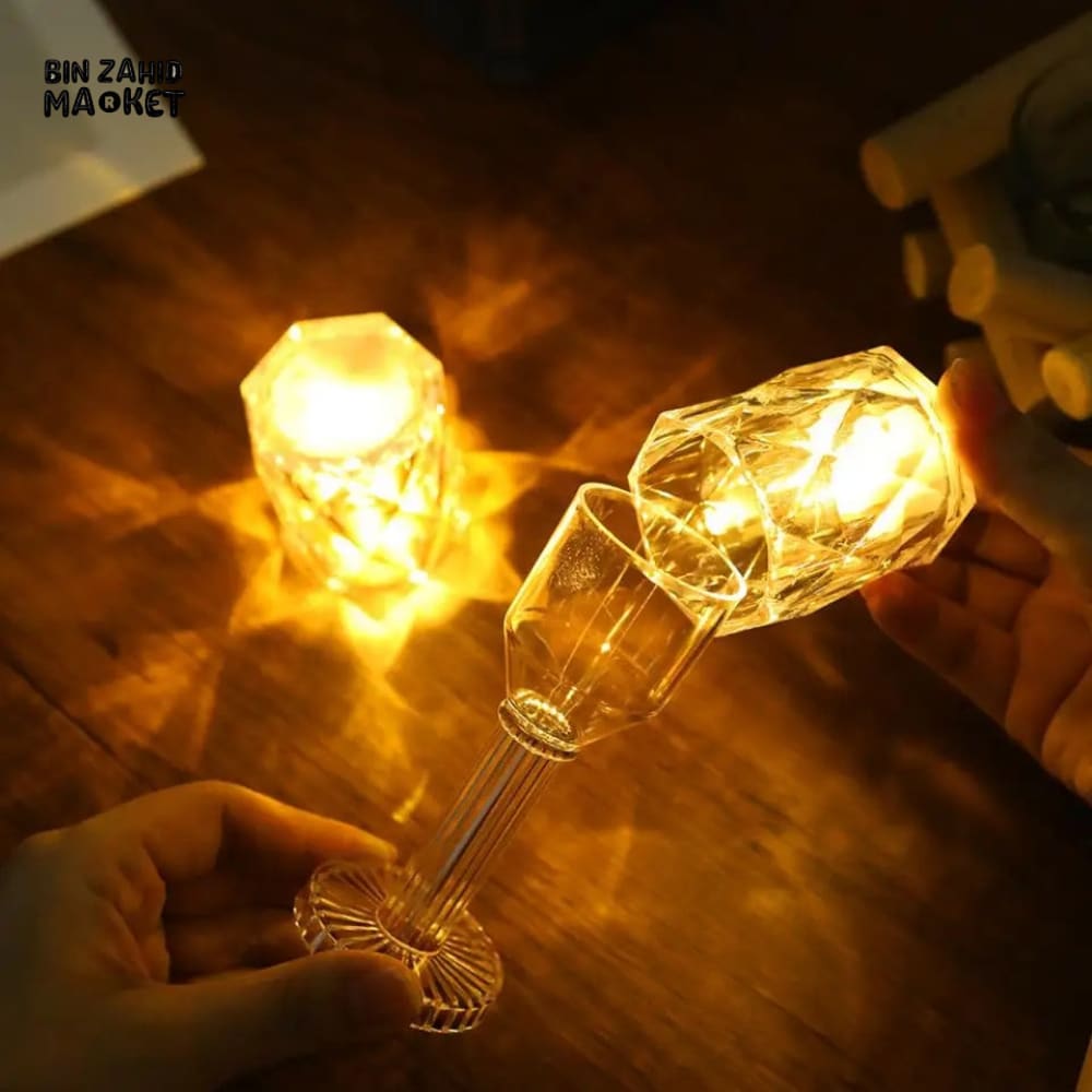 CRYSTAL TABLE LAMP