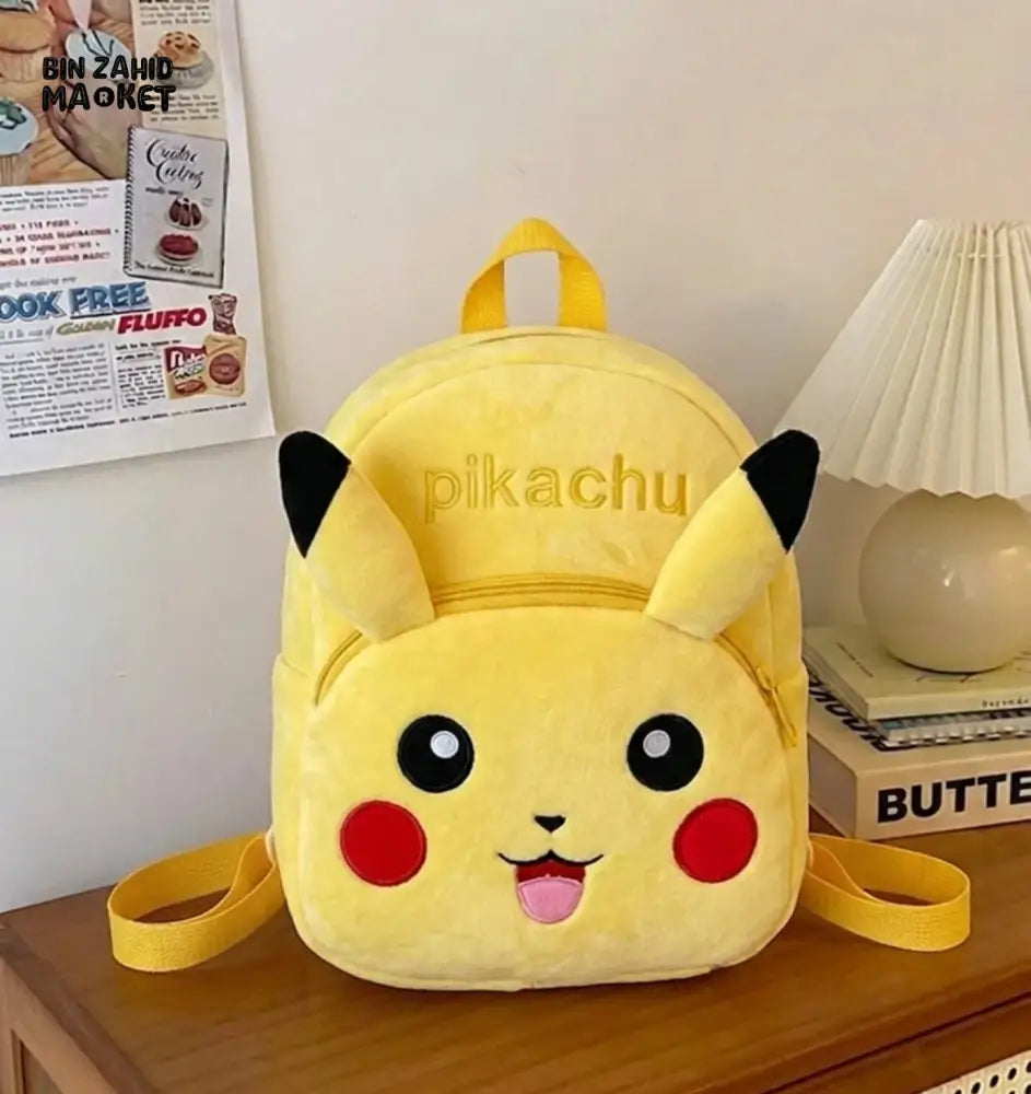 Shipping Cartoon Characters Cute Cartoon Character Plush Kids Backpack – Bin Zahid Market