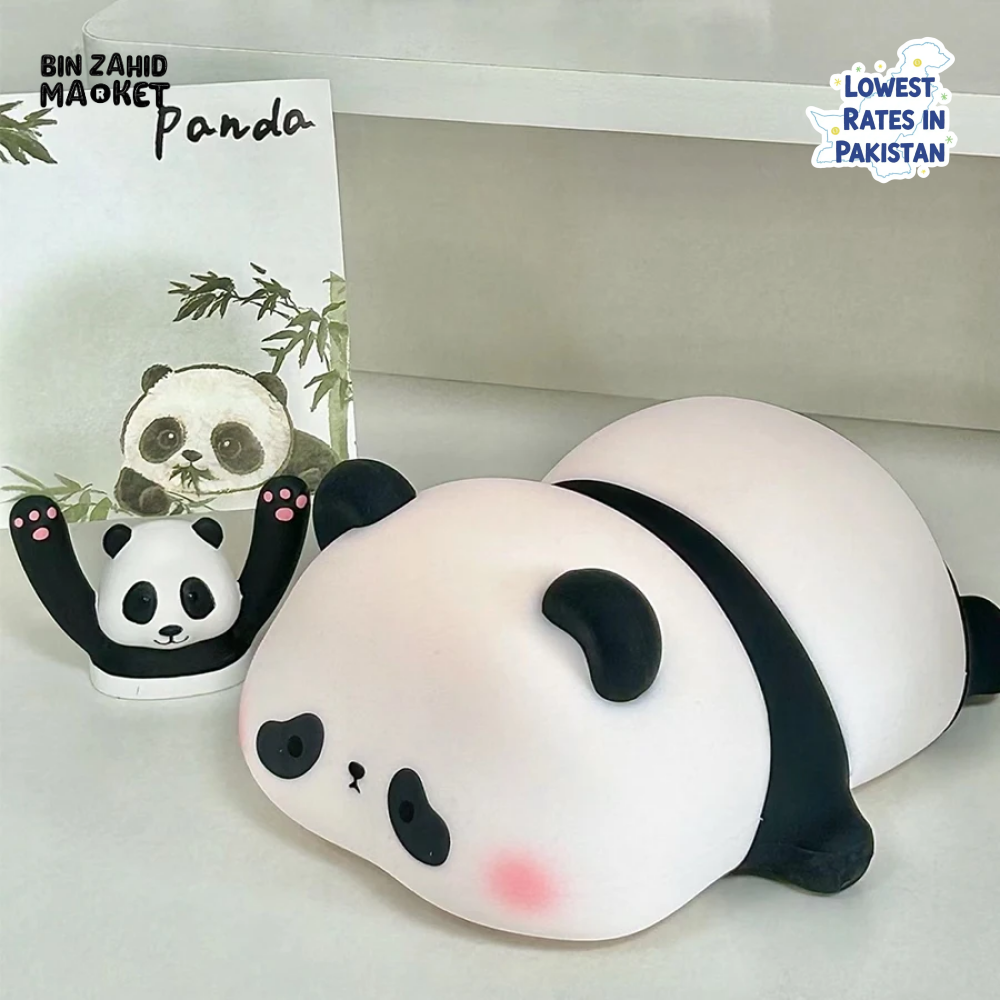CUTE SILICONE LED NIGHT LIGHT USB RECHARGEABLE TOUCH CONTROL - PANDA