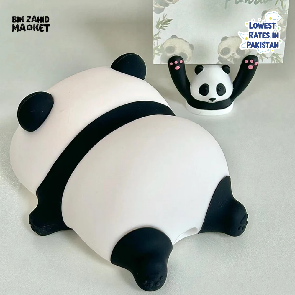 CUTE SILICONE LED NIGHT LIGHT USB RECHARGEABLE TOUCH CONTROL - PANDA