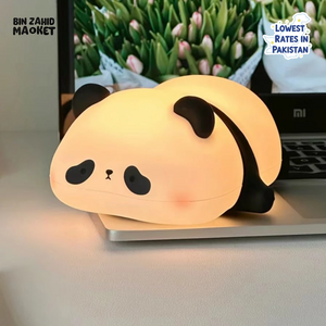 CUTE SILICONE LED NIGHT LIGHT USB RECHARGEABLE TOUCH CONTROL - PANDA