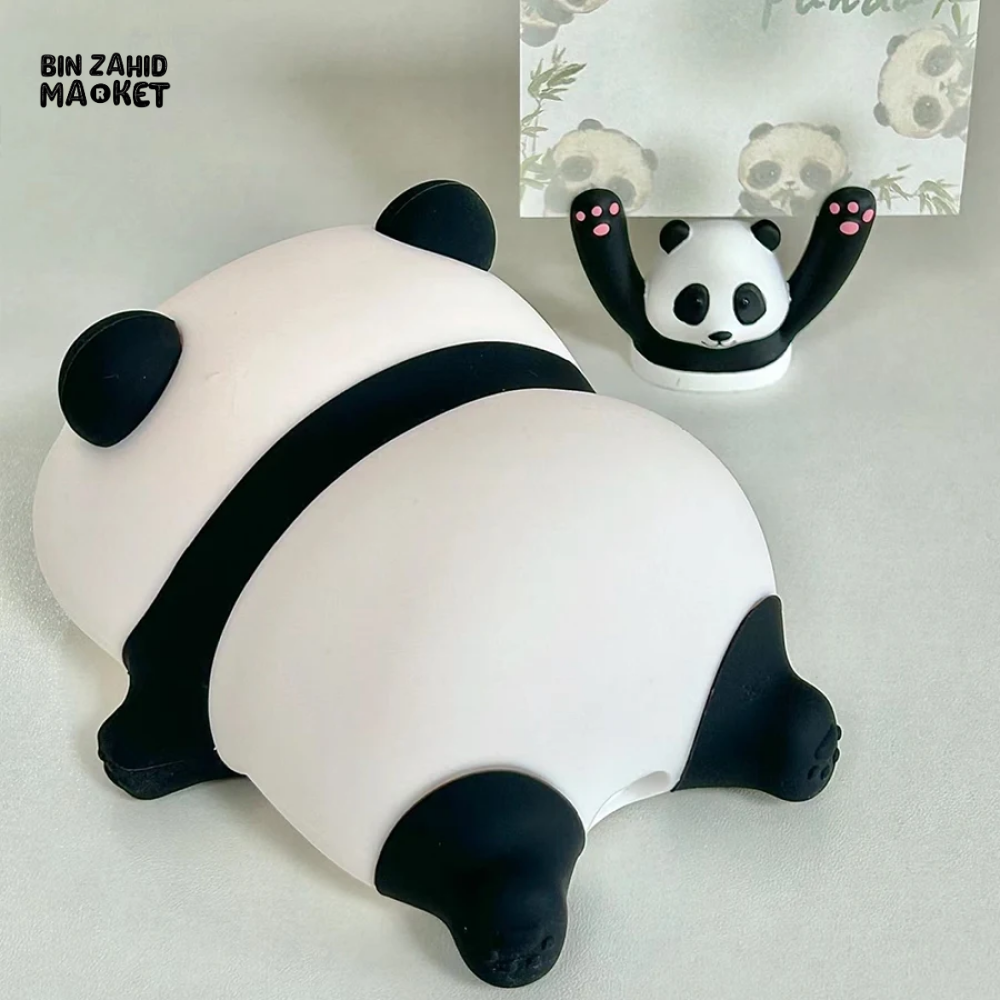 CUTE SILICONE LED NIGHT LIGHT USB RECHARGEABLE TOUCH CONTROL - PANDA