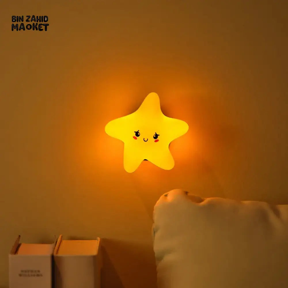 CUTE SILICONE CARTOON NIGHT LIGHT RECHARGEABLE DIMMING LAMP FOR KIDS ROOM - CLOUDY