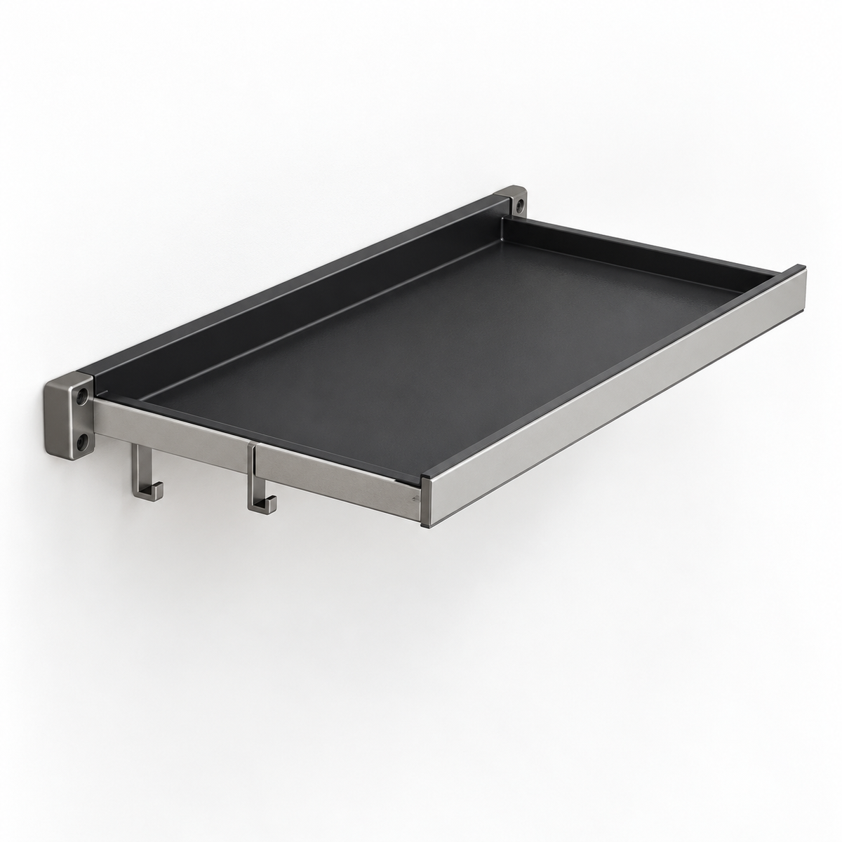 Wall-Mounted Towel Shelf