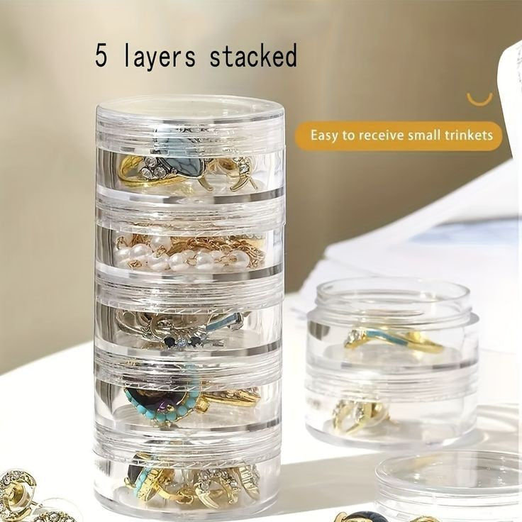 MULTI LAYER JEWELRY ORGANIZER BOX