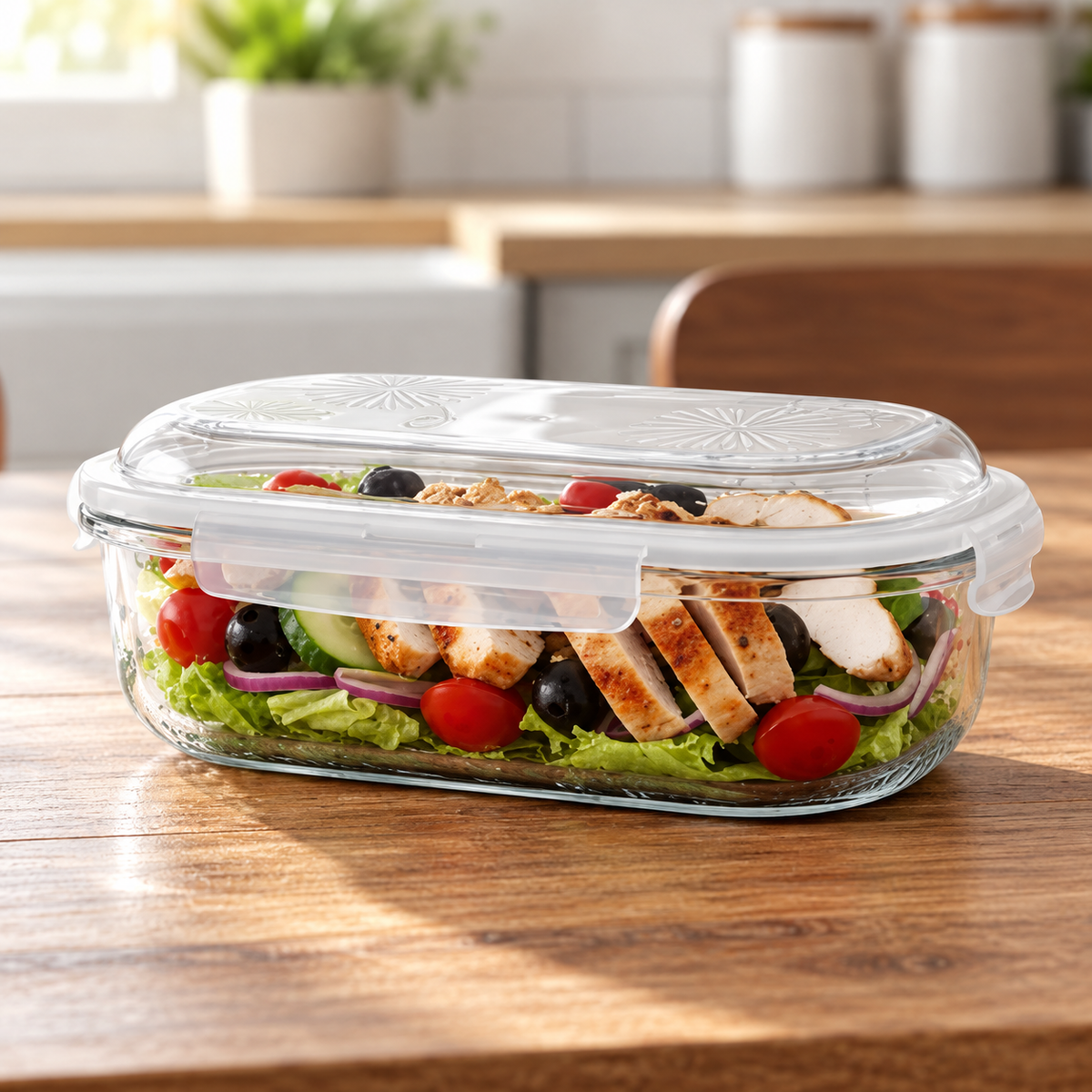 Limon Clear Clip Lid Food Container