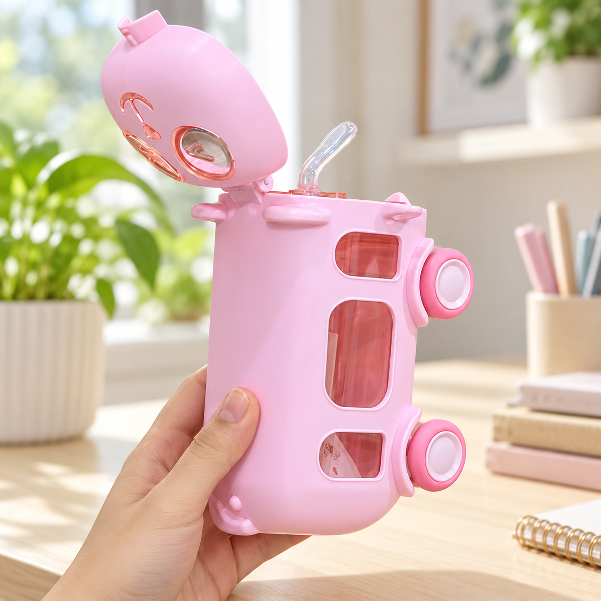 Bus-Shaped Water Bottle