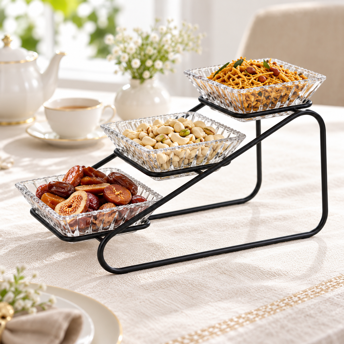 Danny Home Three-Tier Serving Stand