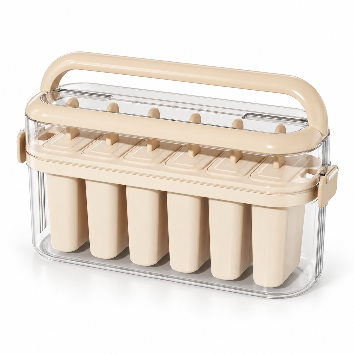 Acrylic 6-Cavity Ice Pop Mould Set