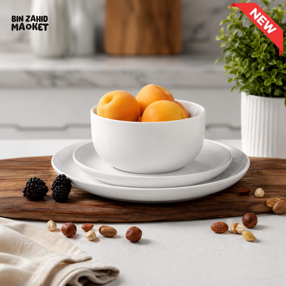 DANNY HOME 12 PCS PORCELAIN DINNER SET – CPK12T-04