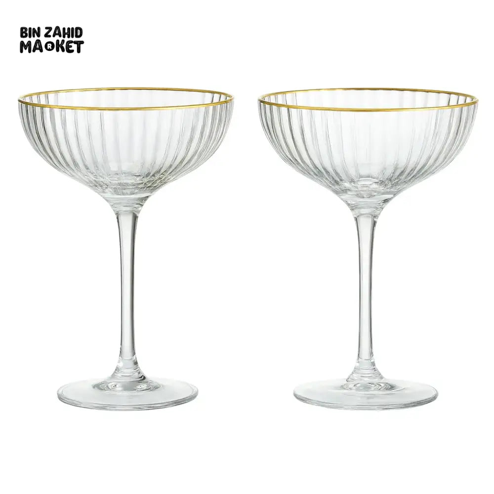 DANNY HOME 2 PIECE GLASS SET 100ML – ELEGANT WATER & JUICE KY 003