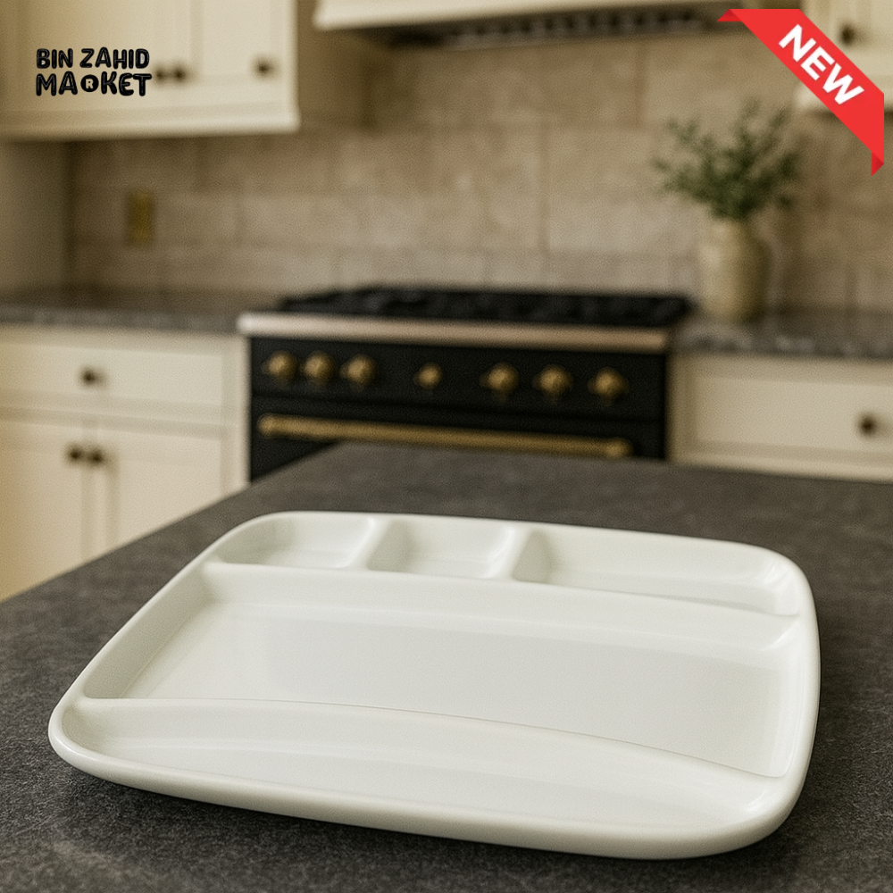 DANNY HOME 2 PIECE WHITE DIVIDED SERVING SF14 30
