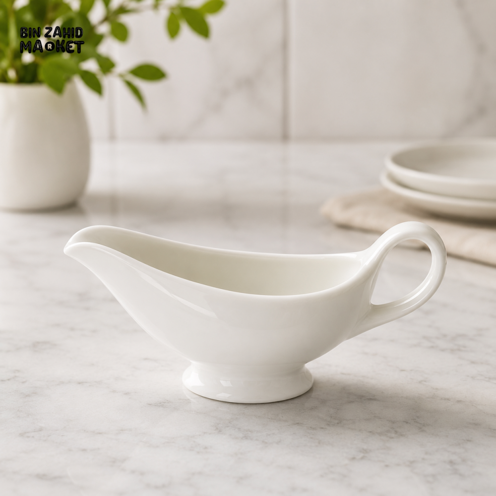 DANNY HOME 230ML PORCELAIN GRAVY BOAT – BW20-82