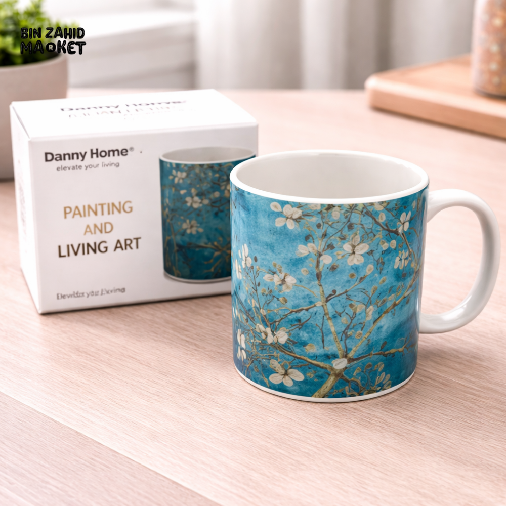 DANNY HOME 350ML CERAMIC ART MUG -BZ01-22