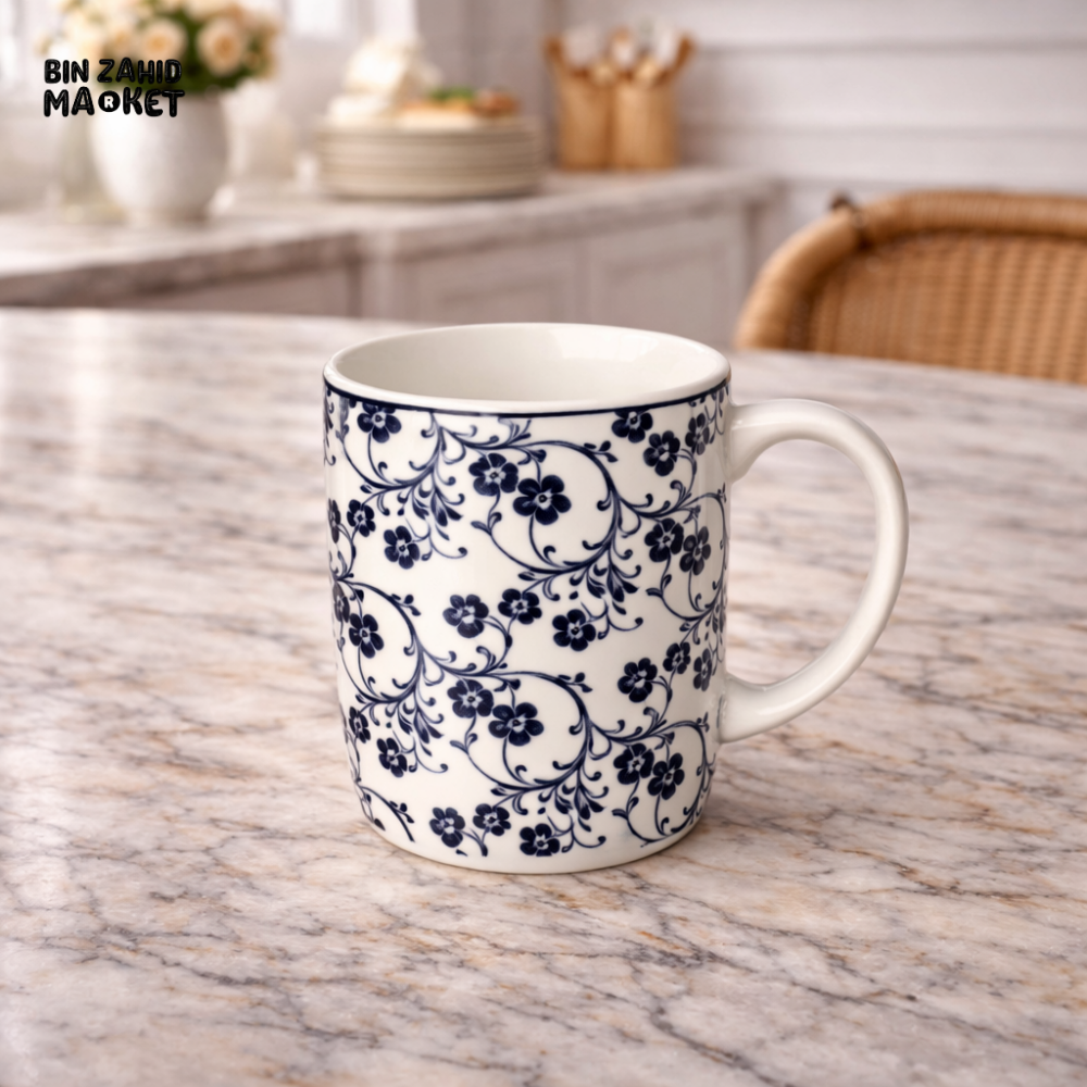 DANNY HOME 350ML FLORAL PORCELAIN COFFEE MUG -2011#-2 Brilliant Mugs