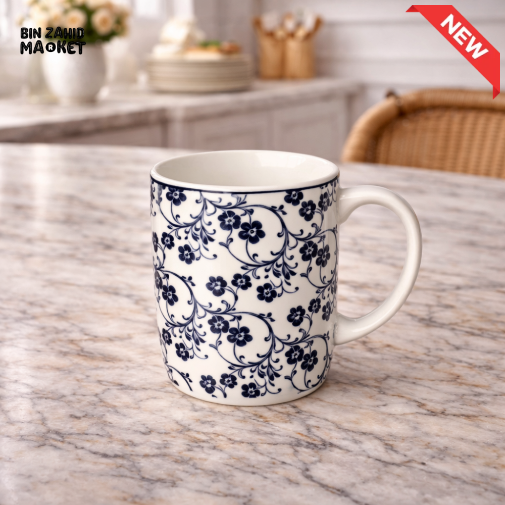 DANNY HOME 350ML FLORAL PORCELAIN COFFEE MUG -2011#-2 Brilliant Mugs