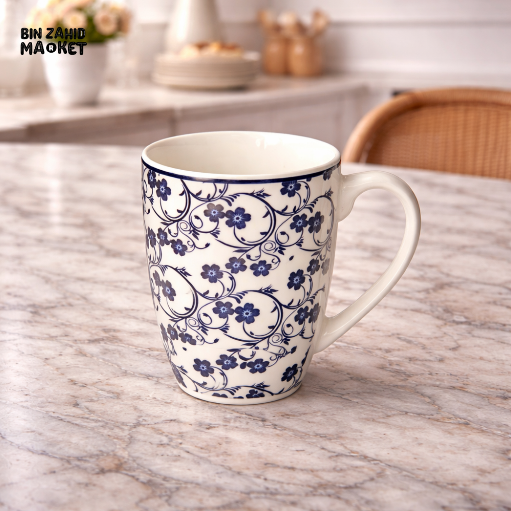 DANNY HOME 400ML FLORAL PORCELAIN COFFEE MUG -2011#-1 Brilliant Mugs
