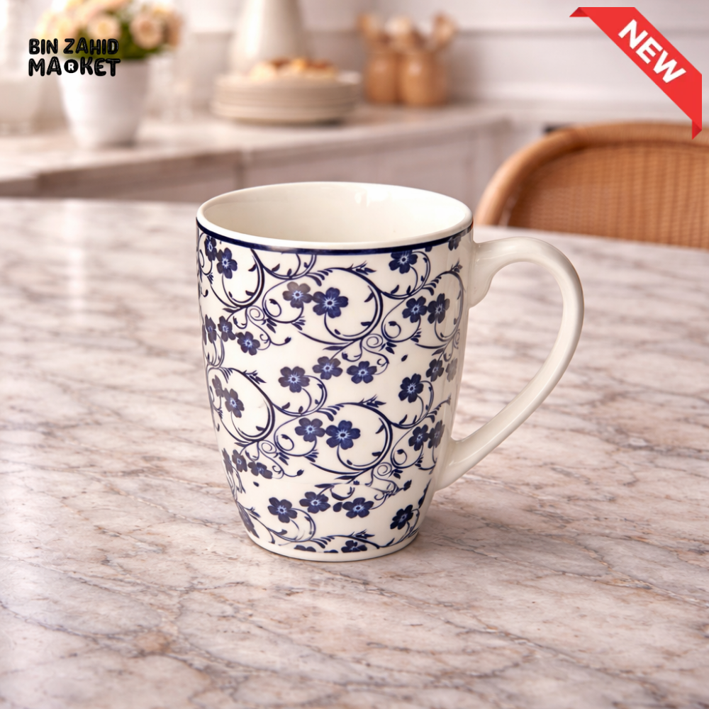 DANNY HOME 400ML FLORAL PORCELAIN COFFEE MUG -2011#-1 Brilliant Mugs