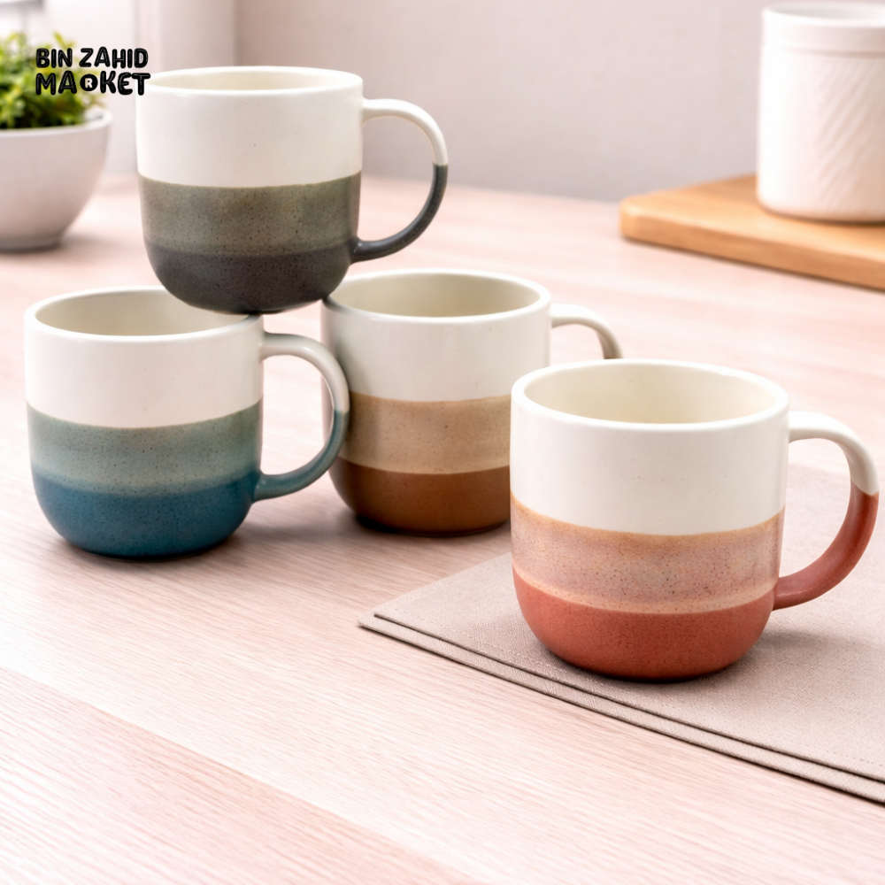 DANNY HOME 400ML MODERN DUAL TONE COFFEE & TEA CUP -T01-33