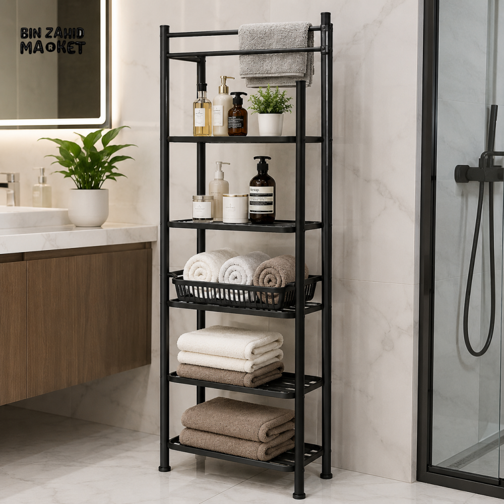 DANNY HOME 5-TIER METAL STORAGE RACK SHELVING UNIT – ZYB161