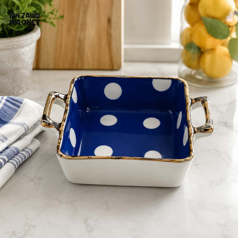 DANNY HOME 7’’ PORCELAIN BAKEWARE DISH – CZT06-48