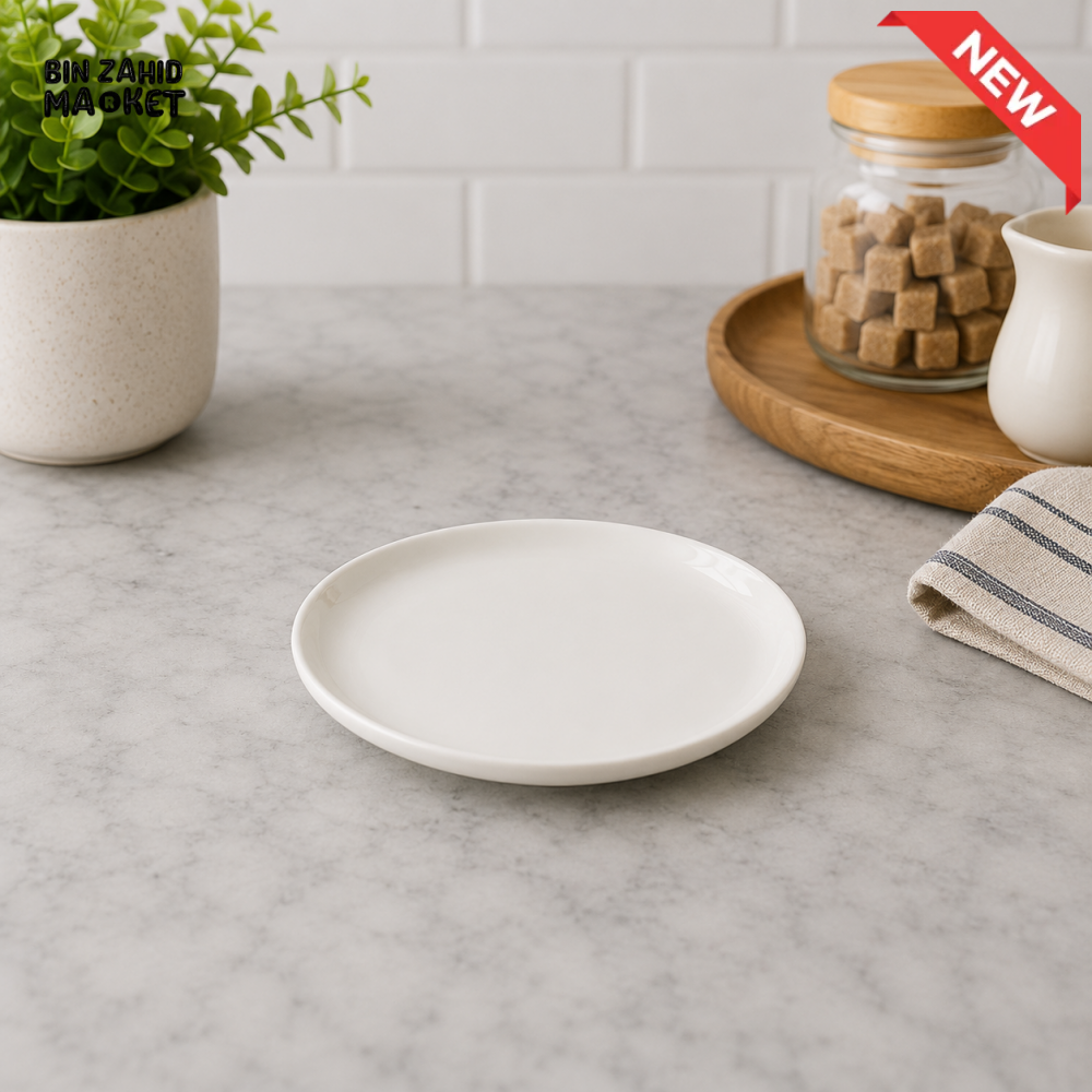 DANNY HOME 8 INCH OPAL GLASS DINNER PLATE – BW20-25