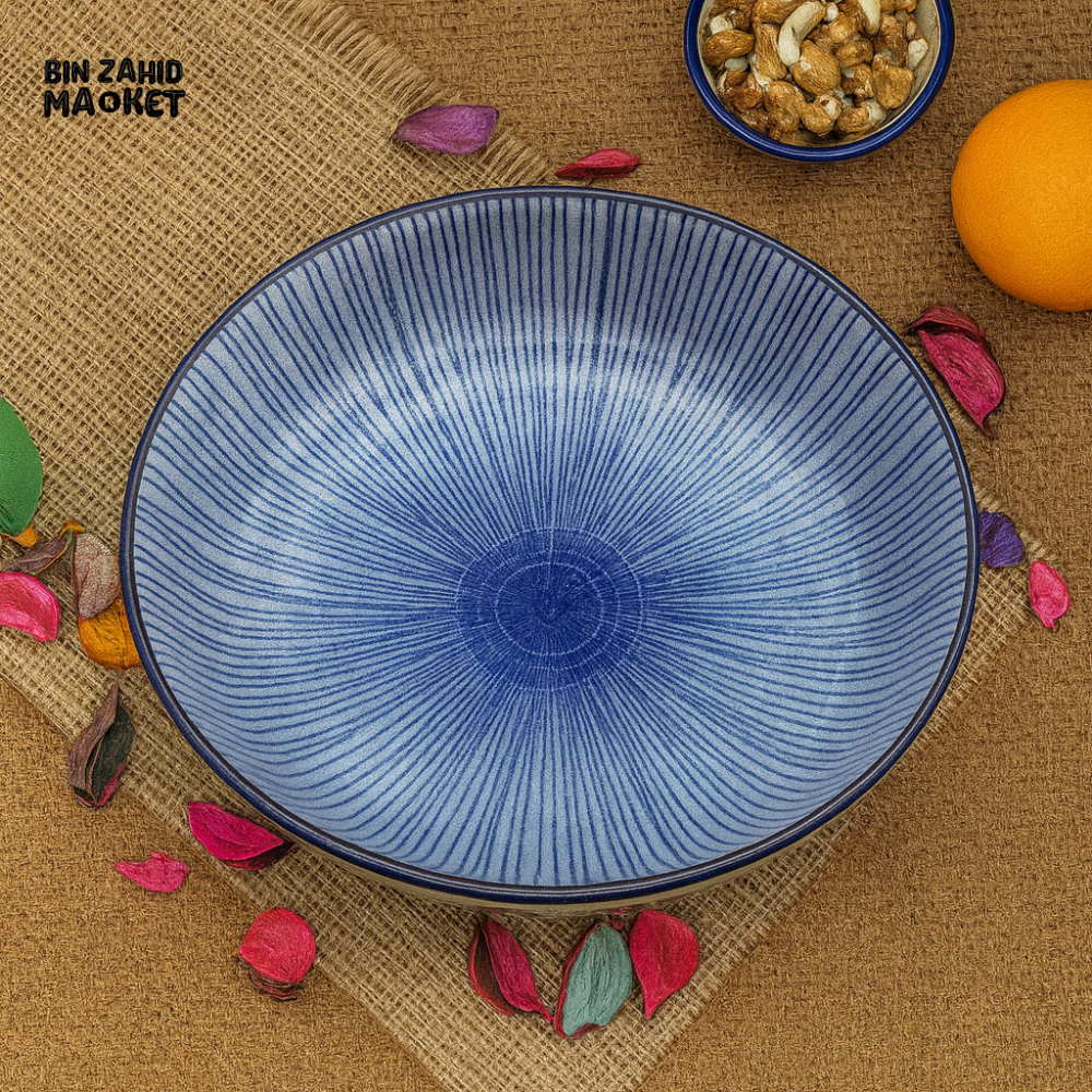 DANNY HOME 80TP 2008 8″ DEEP CERAMIC PLATE – ELEGANT SERVING BOWL