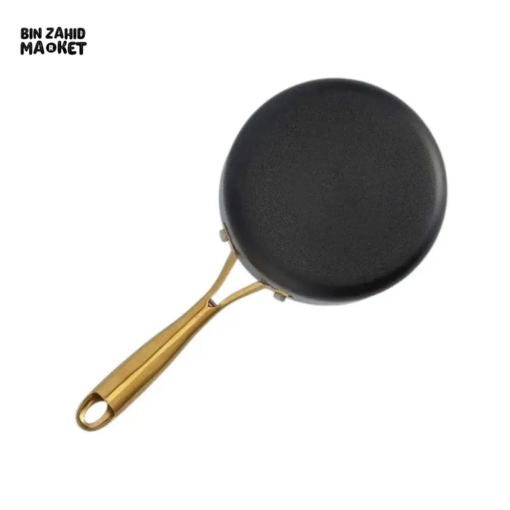DANNY HOME ALUMINUM NON STICK FRYING PAN WITH GOLD HANDLE – PREMIUM KITCHEN COOKWARE 28CM FP002