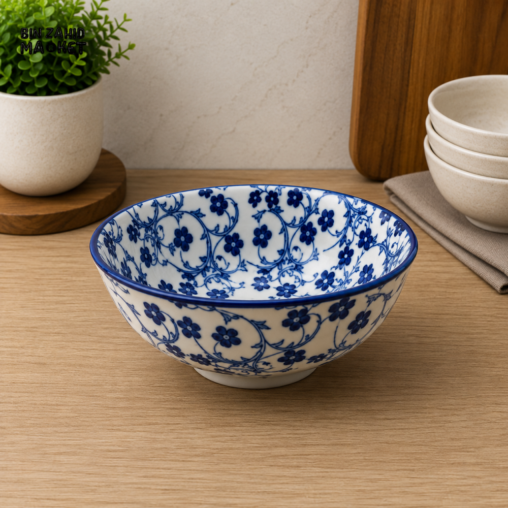 DANNY HOME BLUE CHINTZ BOWL - 4.5 INCHES