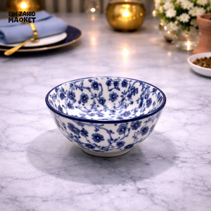 DANNY HOME BLUE CHINTZ BOWL - 7.5 INCHES - Bowls