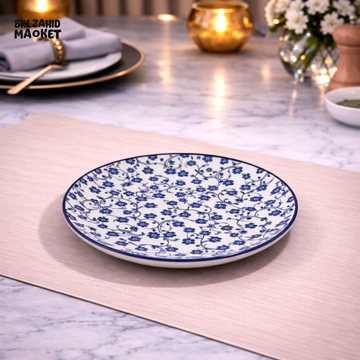 DANNY HOME BLUE CHINTZ DINNER PLATE - 7.5 INCHES - Plates