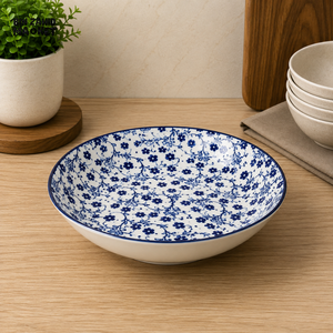 DANNY HOME BLUE CHINTZ DINNER PLATE - 9 INCHES