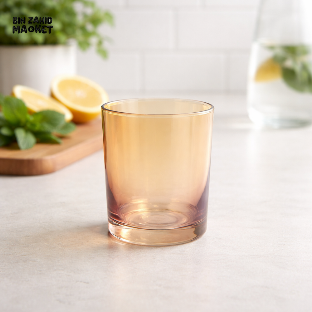 DANNY HOME GLASS 6PCS SET 410ML PREMIUM DRINKING TUMBLER SET CB04-01