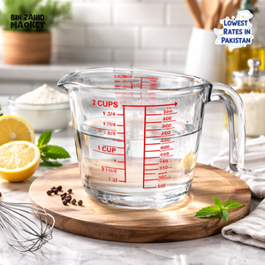 DANNY HOME GLASS MEASURING CUP WITH ML & CUP MARKINGS - 250ML 1966-32