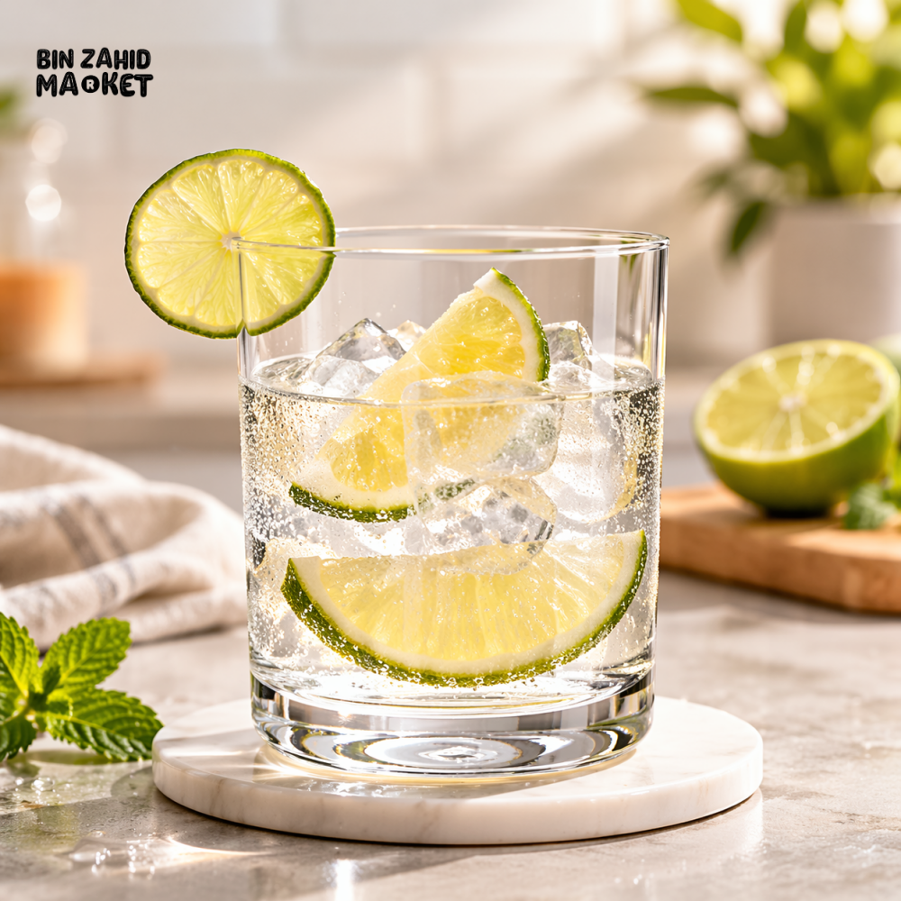 DANNY HOME GLASS TUMBLER SET 6PCS 410ML CLEAR DRINKING GLASSES HIGHBALL WATER JUICE COCKTAIL CUPS CB01-01