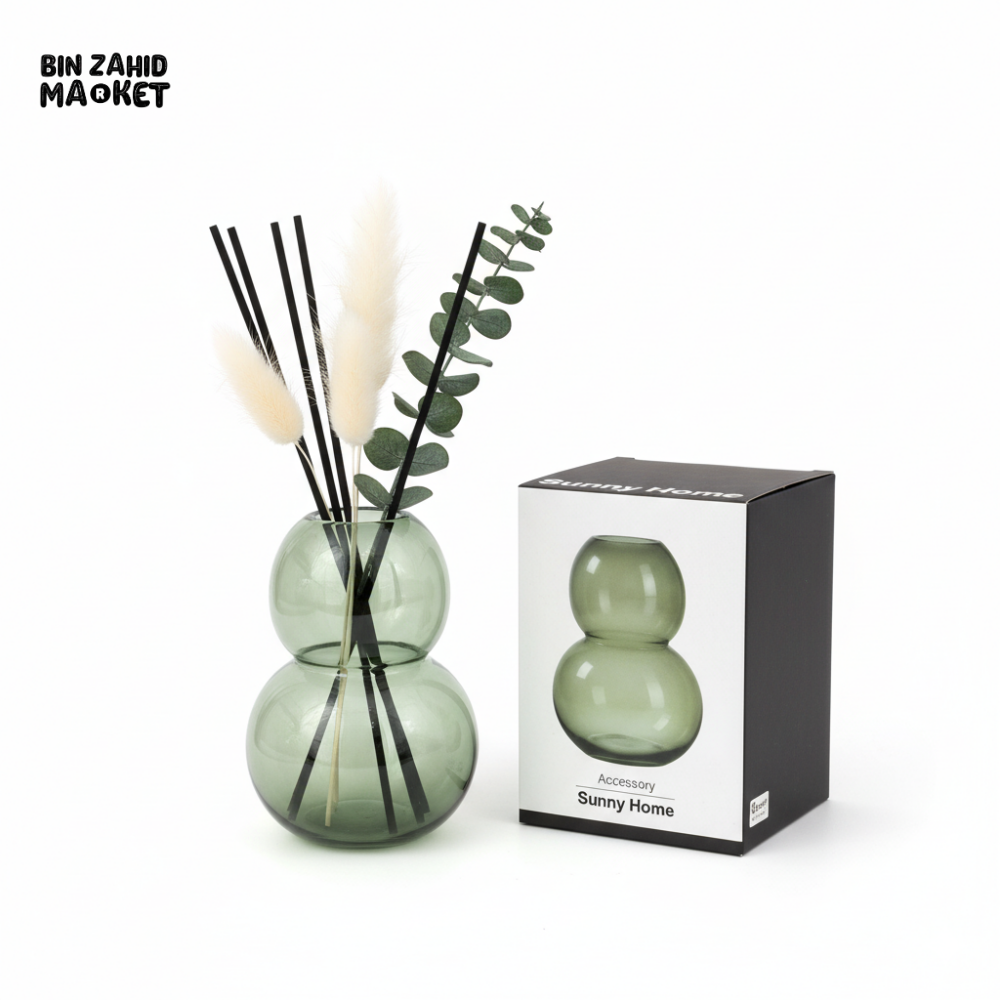 DANNY HOME GLASS VASE 6X19X14CM – CB-105 Danny Home Vases