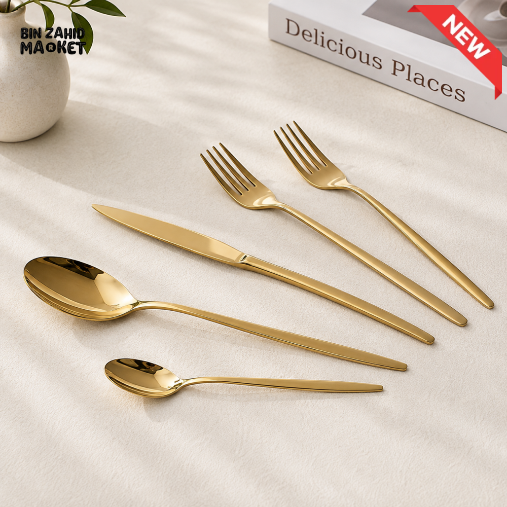 DANNY HOME GOLD FINISH 30-PIECE CUTLERY SET