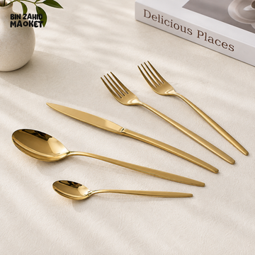 DANNY HOME GOLD FINISH 30-PIECE CUTLERY SET