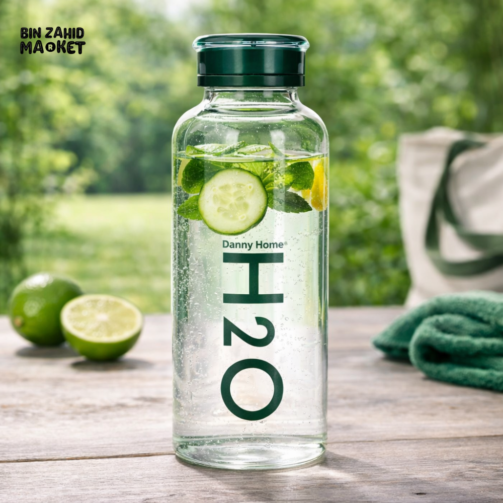DANNY HOME H2O GLASS WATER BOTTLE 750ML - YDB03-02