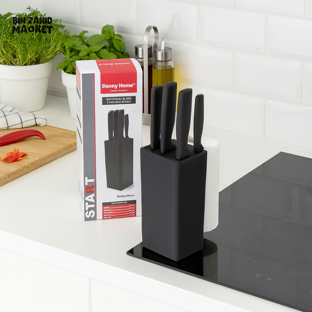 DANNY HOME KITCHEN KNIFE BLOCK SET DH3627